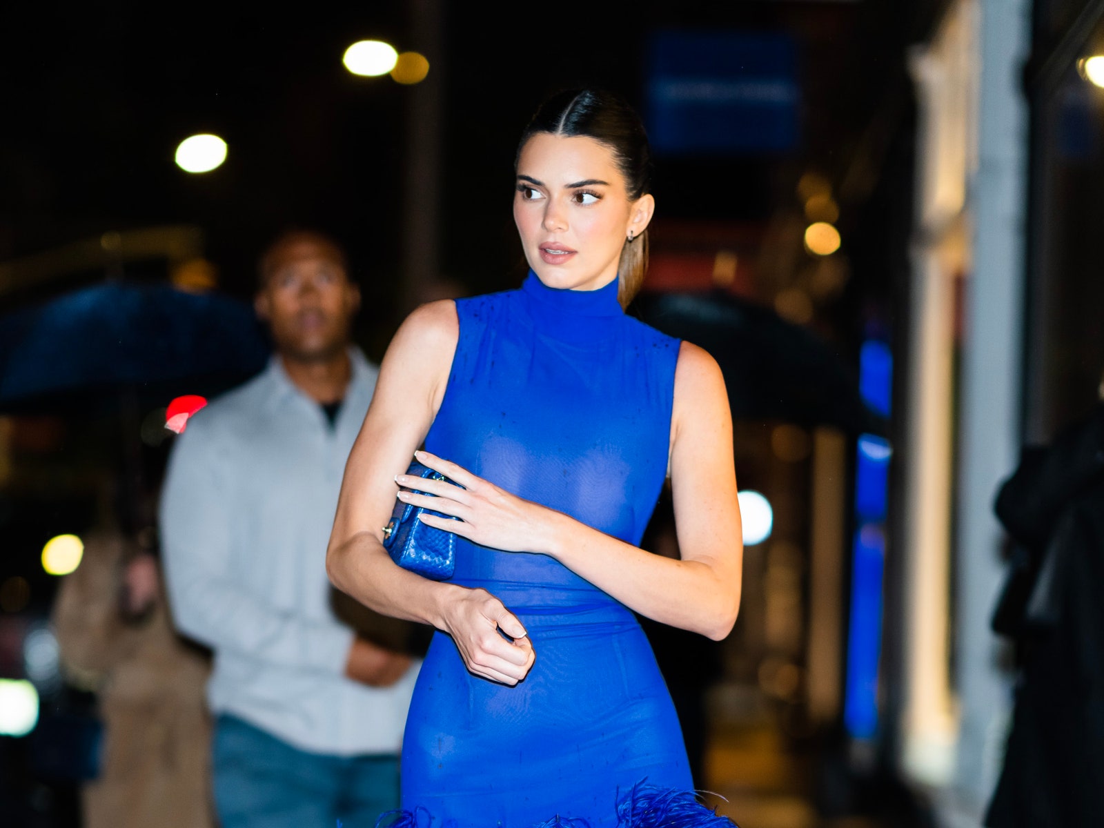 NEW YORK NEW YORK  APRIL 28 Kendall Jenner is seen in SoHo on April 28 2023 in New York City.